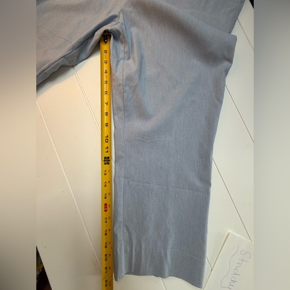 Hilary Radley Plus Tummy Control Pull-On Ankle Capri Light Blue Gray 3XL EUC - Picture 5 of 7